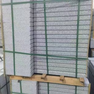 开封 5公分芝麻白，倒斜角，室外楼梯踏步