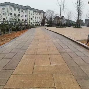 开封仿古石铺装效果
