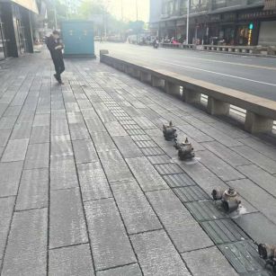 开封仿古石铺装效果