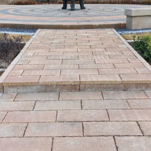 开封仿古石铺装效果