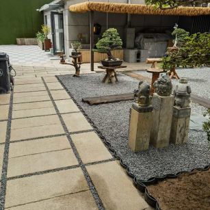 开封仿古石铺装效果