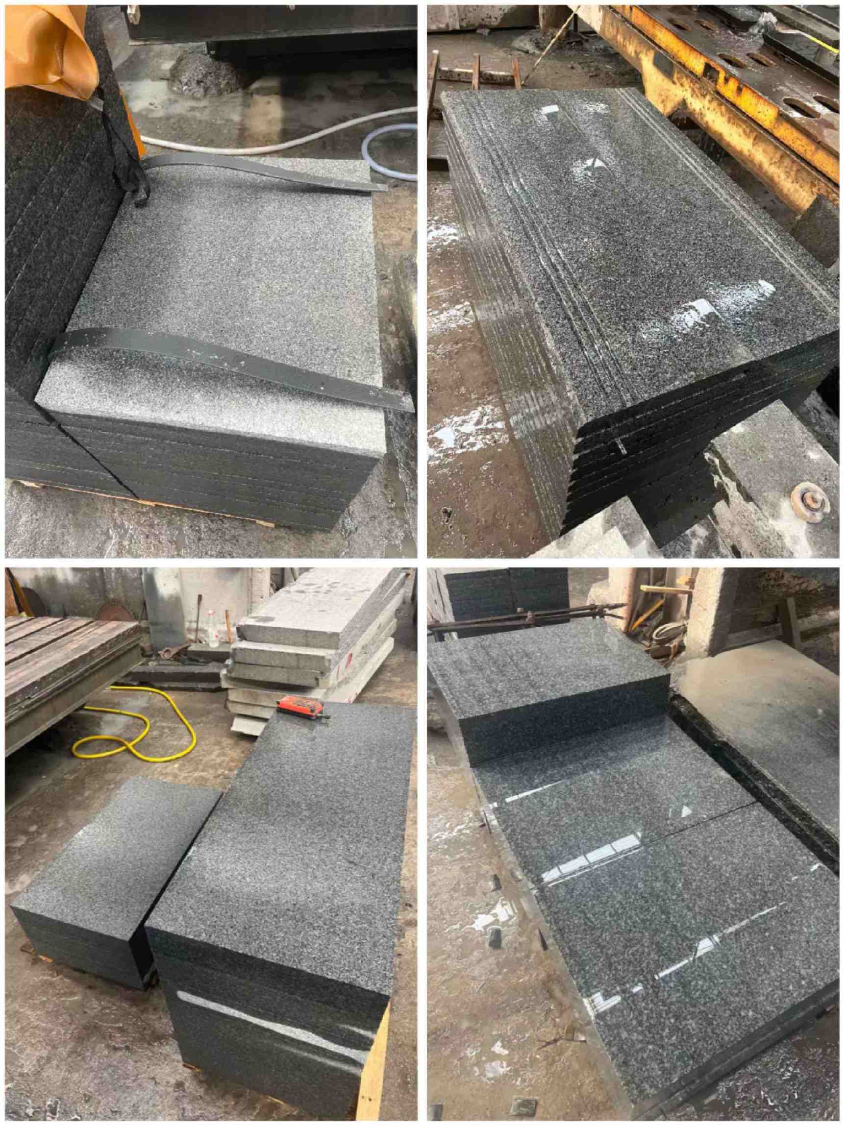 开封 芝麻黑地铺石材