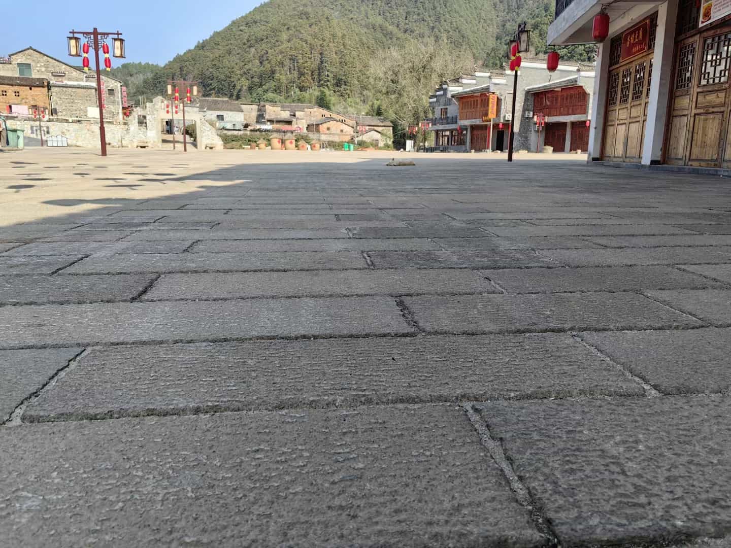 开封仿古石铺装效果