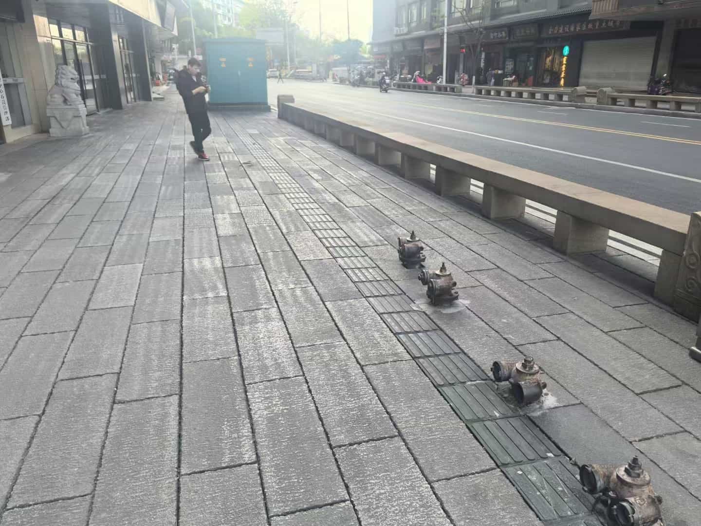 开封仿古石铺装效果
