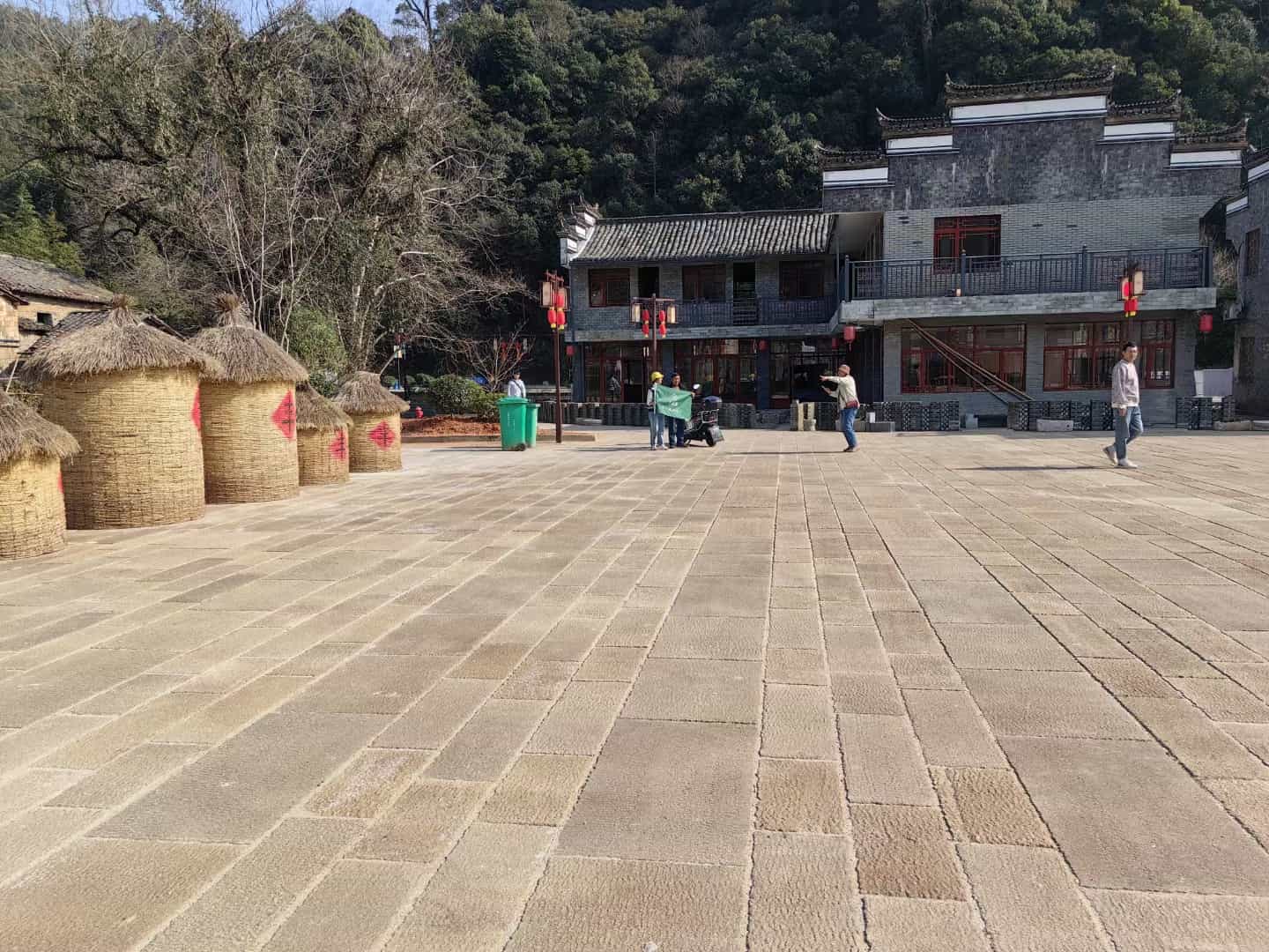 开封仿古石铺装效果