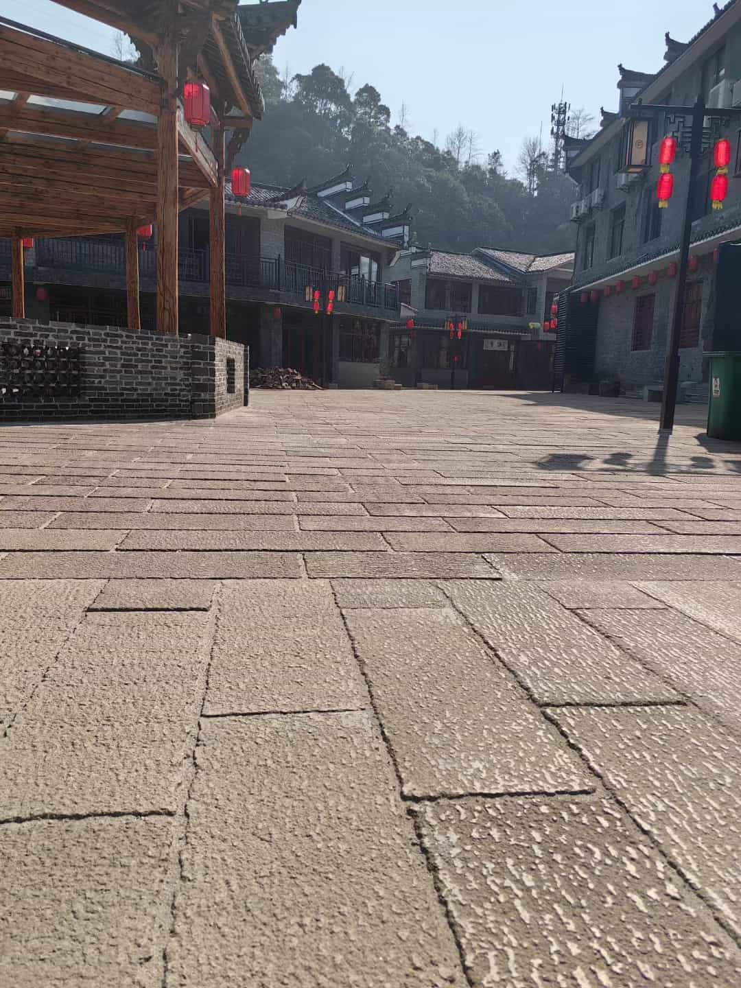开封仿古石铺装效果