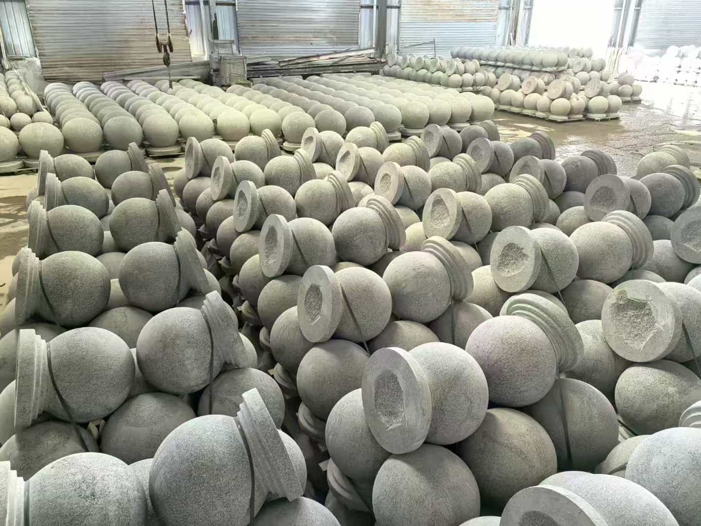 开封石材挡车球