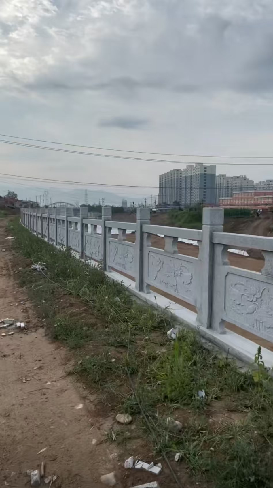 开封 石材河道栏杆