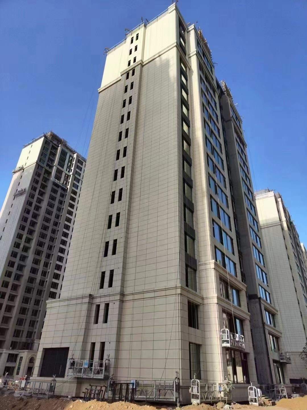 开封黄金麻高端小区，外墙干挂